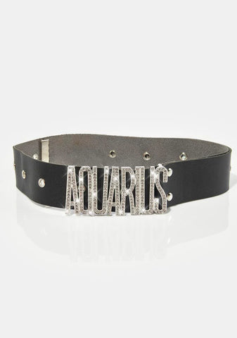 Aquarius Bling Waist Belt