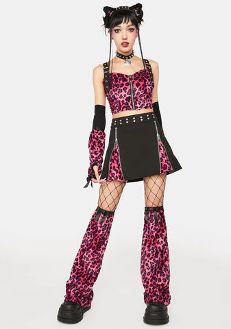 Spot Me If You Can Crop Top