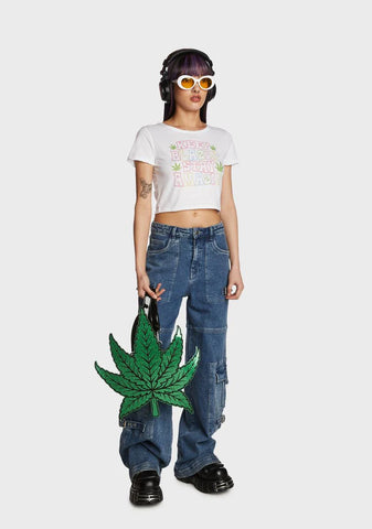 Keep Blazin Crop Tee
