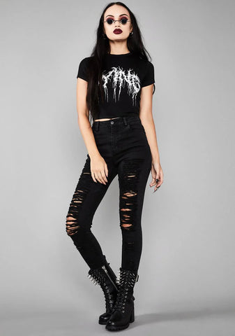 Into Oblivion Distressed Jeans