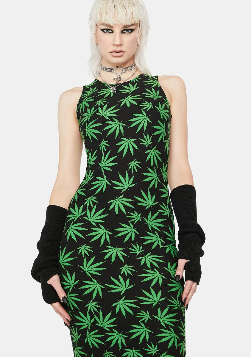 Herb For All Bodycon Dress
