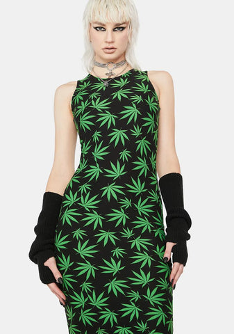 Herb For All Bodycon Dress