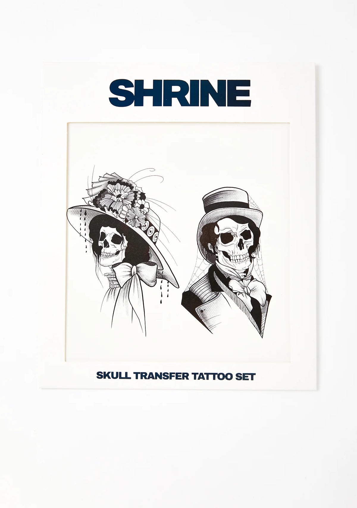 Skull Transfer Tattoo Set