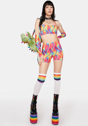 Wild Heat Biker Shorts