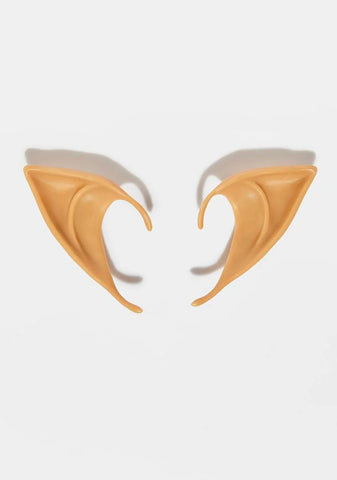 Beige Short Elf Ears