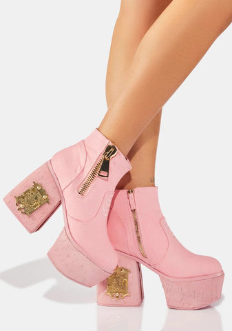 Sweet Voyage Platform Boots