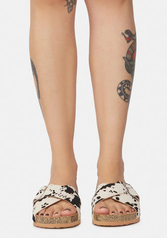 Moo Take The Risk Criss Cross Slides