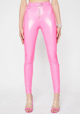 Stay Pampered Vinyl Pants