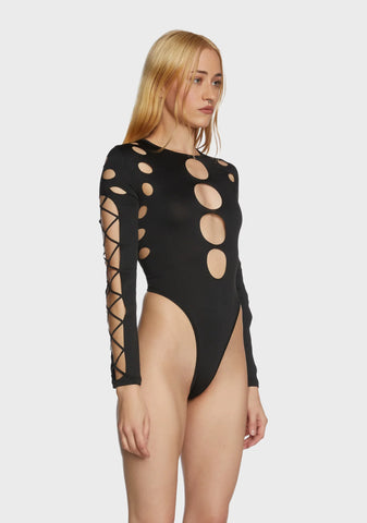 Cosmic Void Cut Out Bodysuit