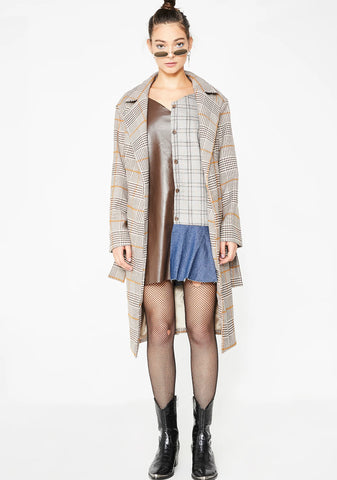 Mixed Reaction Mini Dress