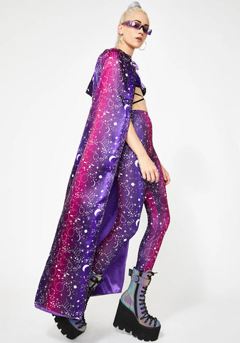 I Saw The Sign Hooded Cape