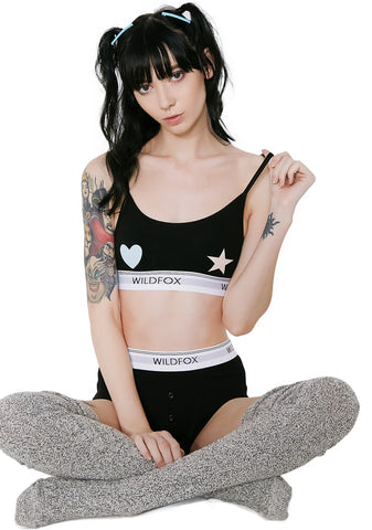 Heart And Star Soft Cup Bra