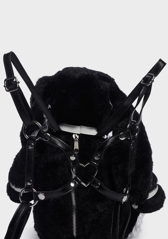 Dark Safe Word Bunny Backpack