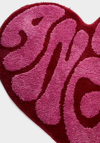 I Can See Your Halo Heart Rug