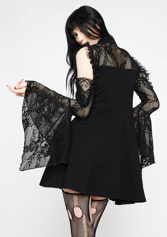 Rock Princess Lace Mini Dress