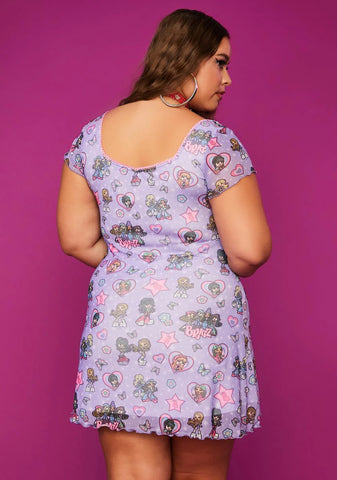 Been Bratty Since Birth Sweetheart Dress