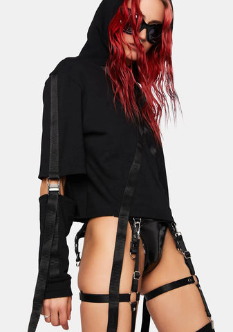 Strappy Hoodie