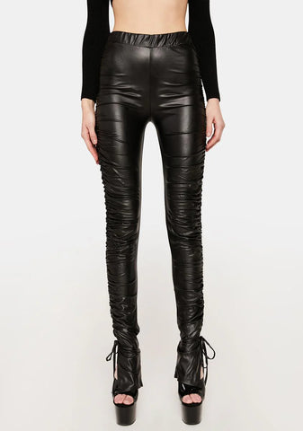 Dark Feelin' Spicy Ruched Pants