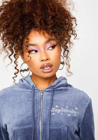 Strike A Balance Velour Jacket