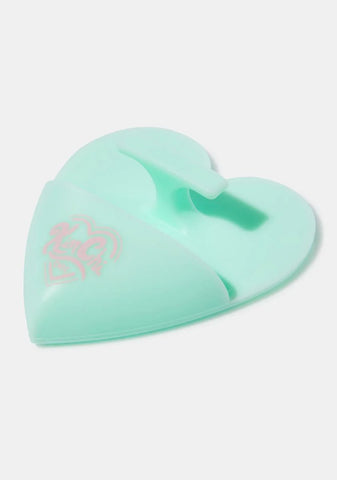 Mint Silicone Facial Scrubber Brush