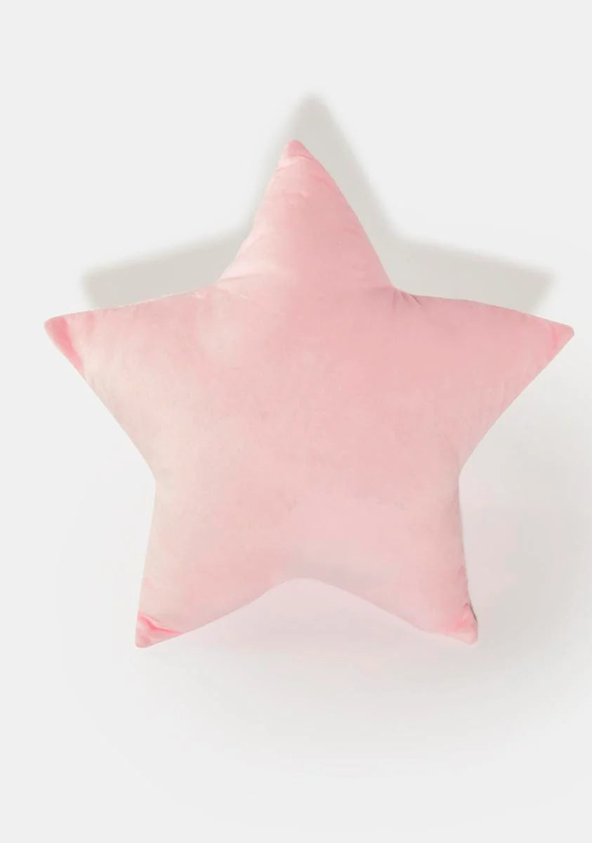 Over The Moon Star Pillow