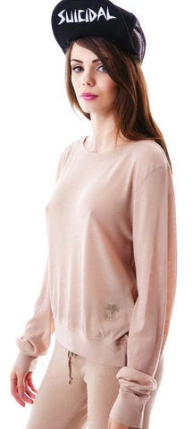 Essentials Baggy Beach Jumper - White