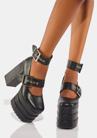 Automatic Platform Heels