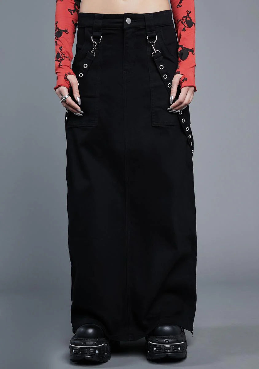 Wreak Havoc Maxi Skirt