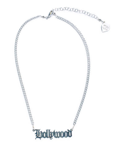 Hollywood Nameplate Choker
