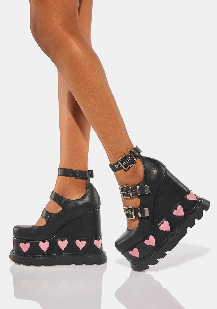 Yours Sincerely Platform Wedges