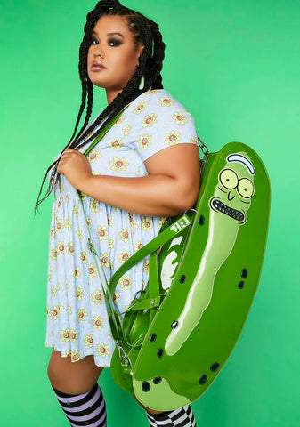 Pickle Rick Weekender Bag