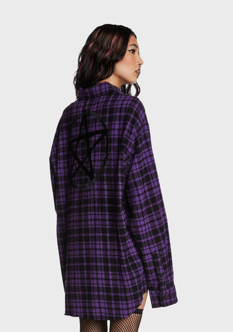 Cult Details Plaid Shirt