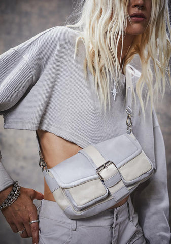 Filter Double Pocket Shoulder Bag