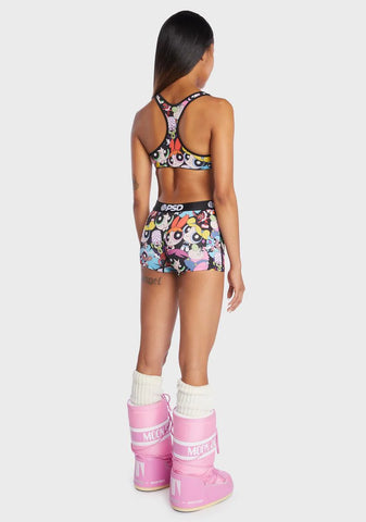 The Powerpuff Girls Squad Sports Bra
