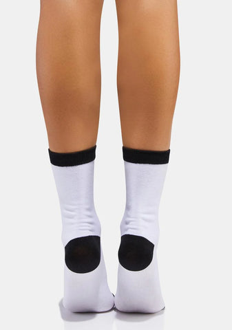 U Are What U Are Crew Socks