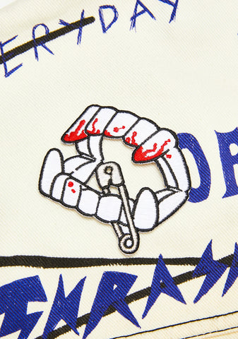 Vamp Teeth Patch