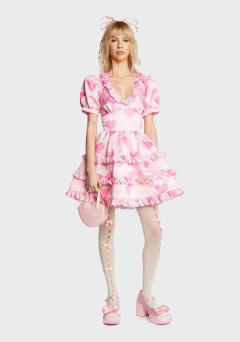 Lots Of Love Babydoll Dress