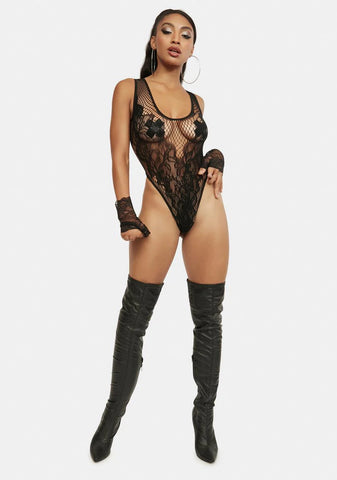 Spreading Rumors Fishnet Bodysuit