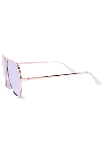 x Kylie Gold Iconic Sunnies