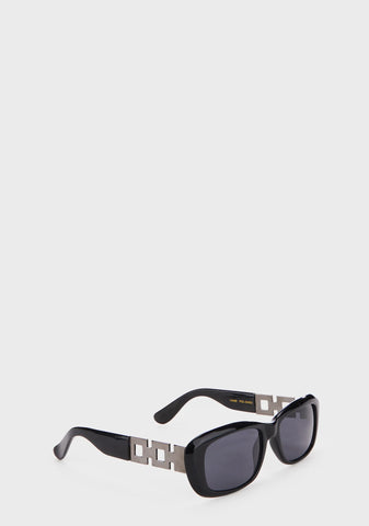 Harlow Cat Sunglasses - Black