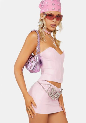 Wait For No One Skirt Set