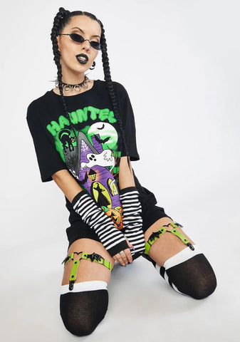 Slime Night Flight Garter Set