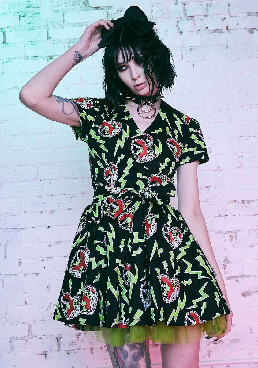 Electric Love Fit N' Flare Dress