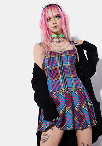 Risky Business Plaid Dress