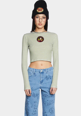 Jane's Addiction Striped Top