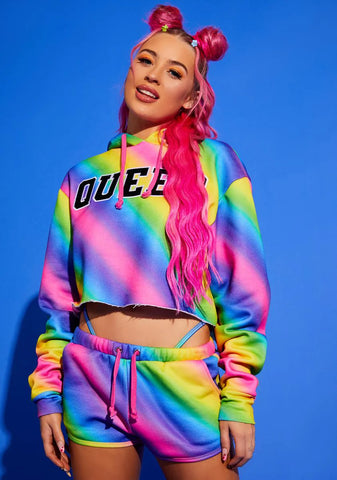 Playful Player Booty Short Set