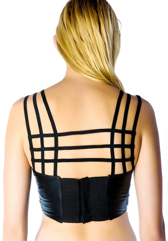 Super Freak Leather Bodice