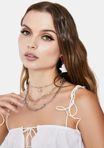 Hidden Luck Charm Necklace Set