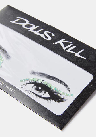 Honeydew Light Green Eye Gems