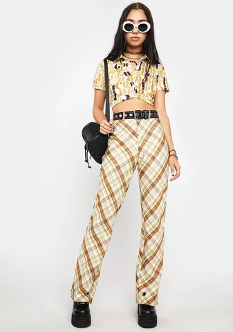 Manila Checkered Pants
